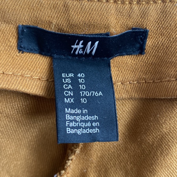 H&M skinny leg pants size 10 - Picture 4 of 6